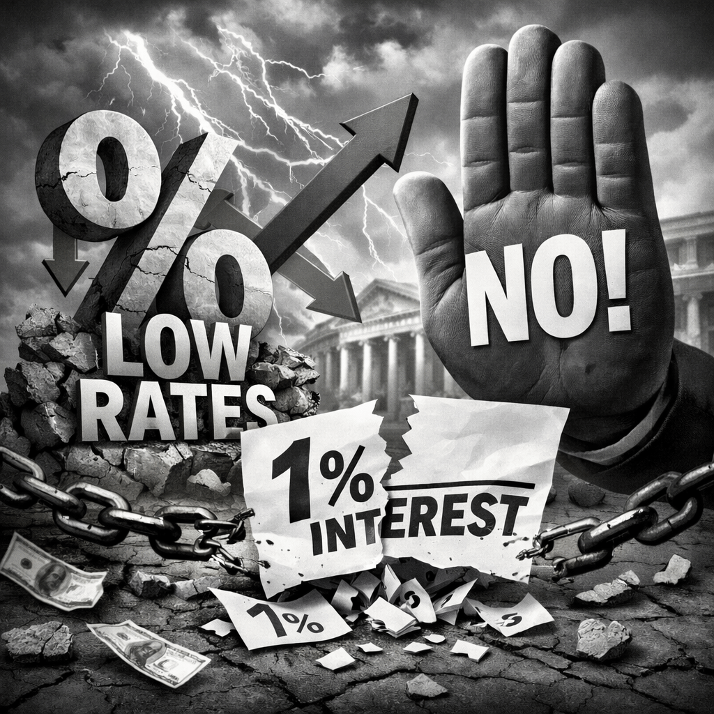 Don’t Borrow Low&nbsp;Rates